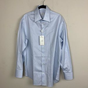 NWT Armani Collezioni Men's size 16R Light Blue